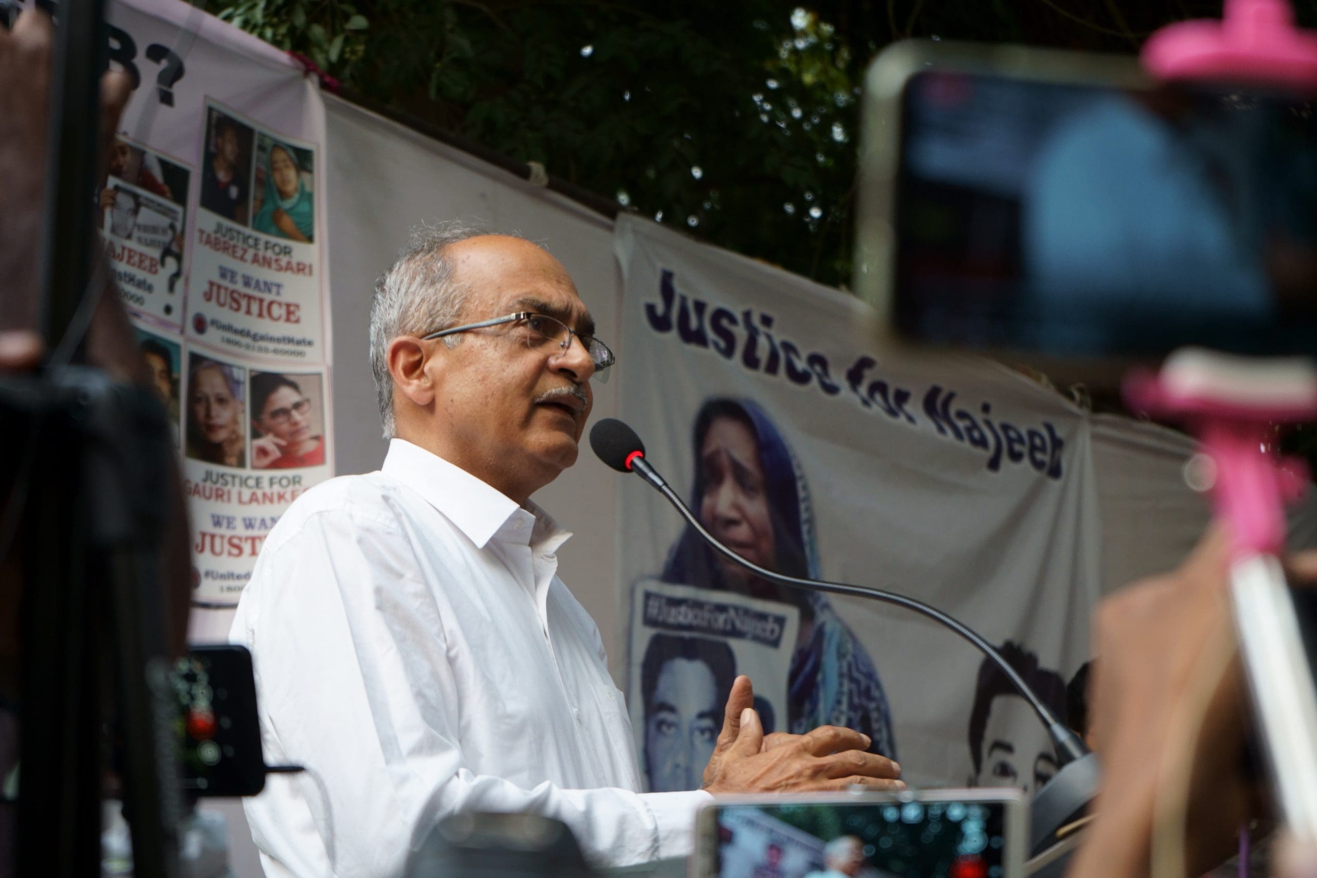 Support for Prashant Bhushan and ostracized minorities