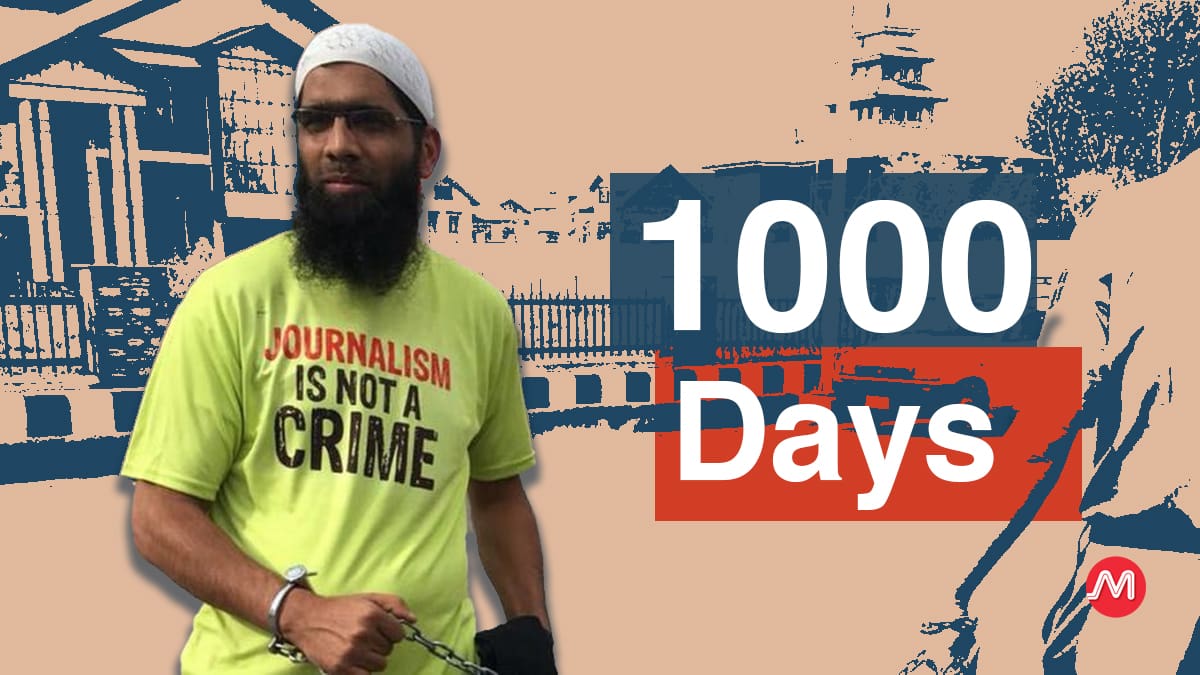 Thousand days, no evidence; Kashmiri journalist Aasif Sultan remains in jail