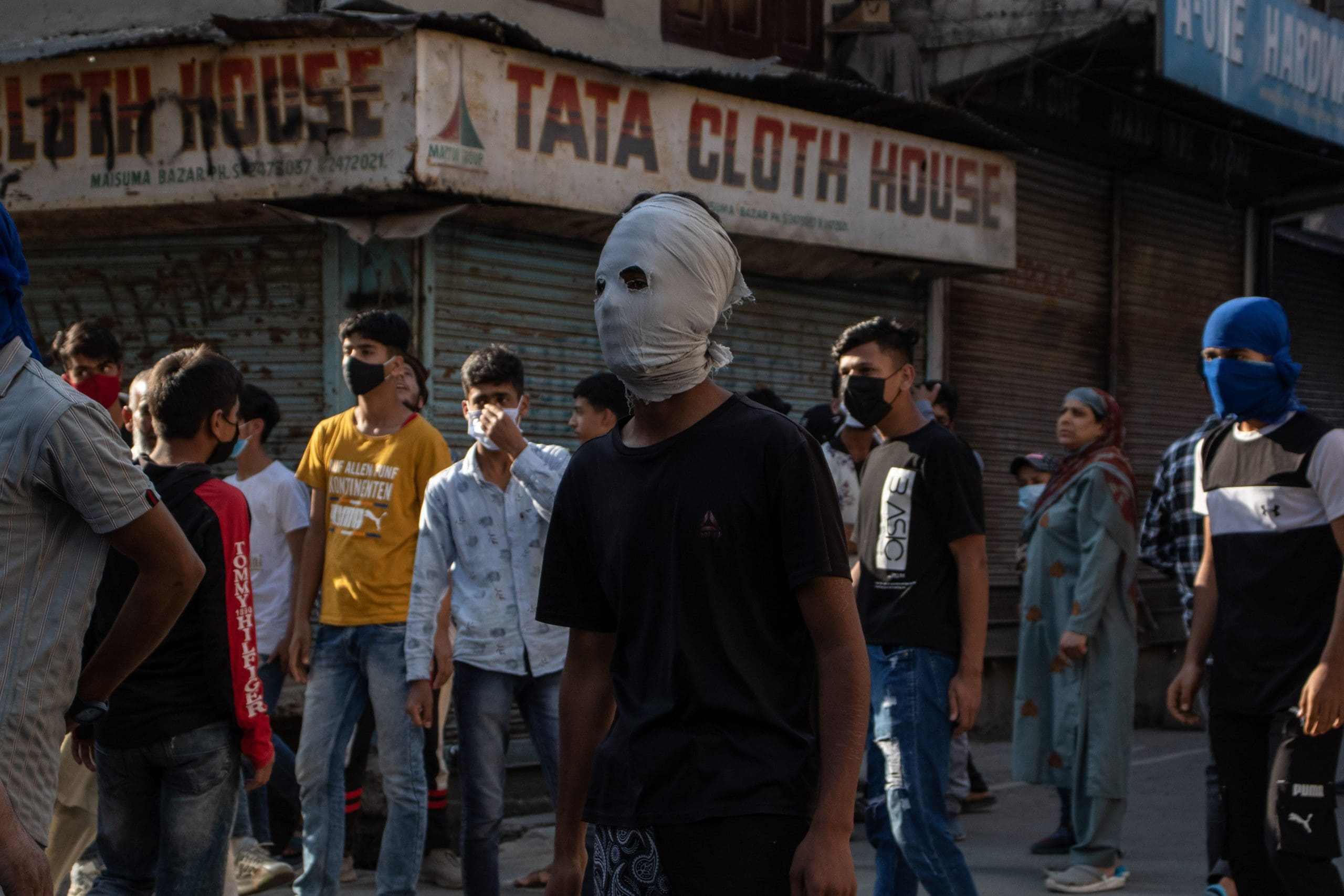 Photos: Protests in Kashmir over top rebel Yasin Malik given life in jail