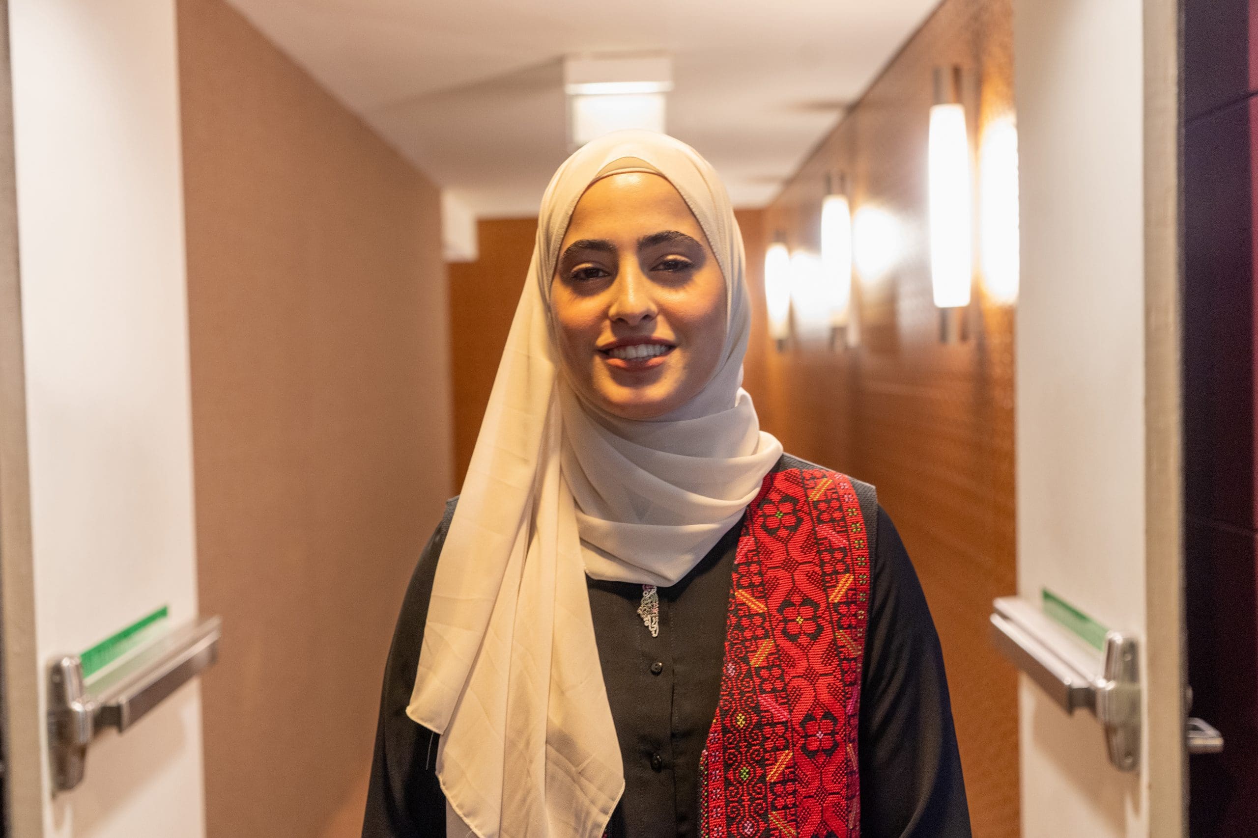 Muna El Kurd urges youth to raise Palestinian cause