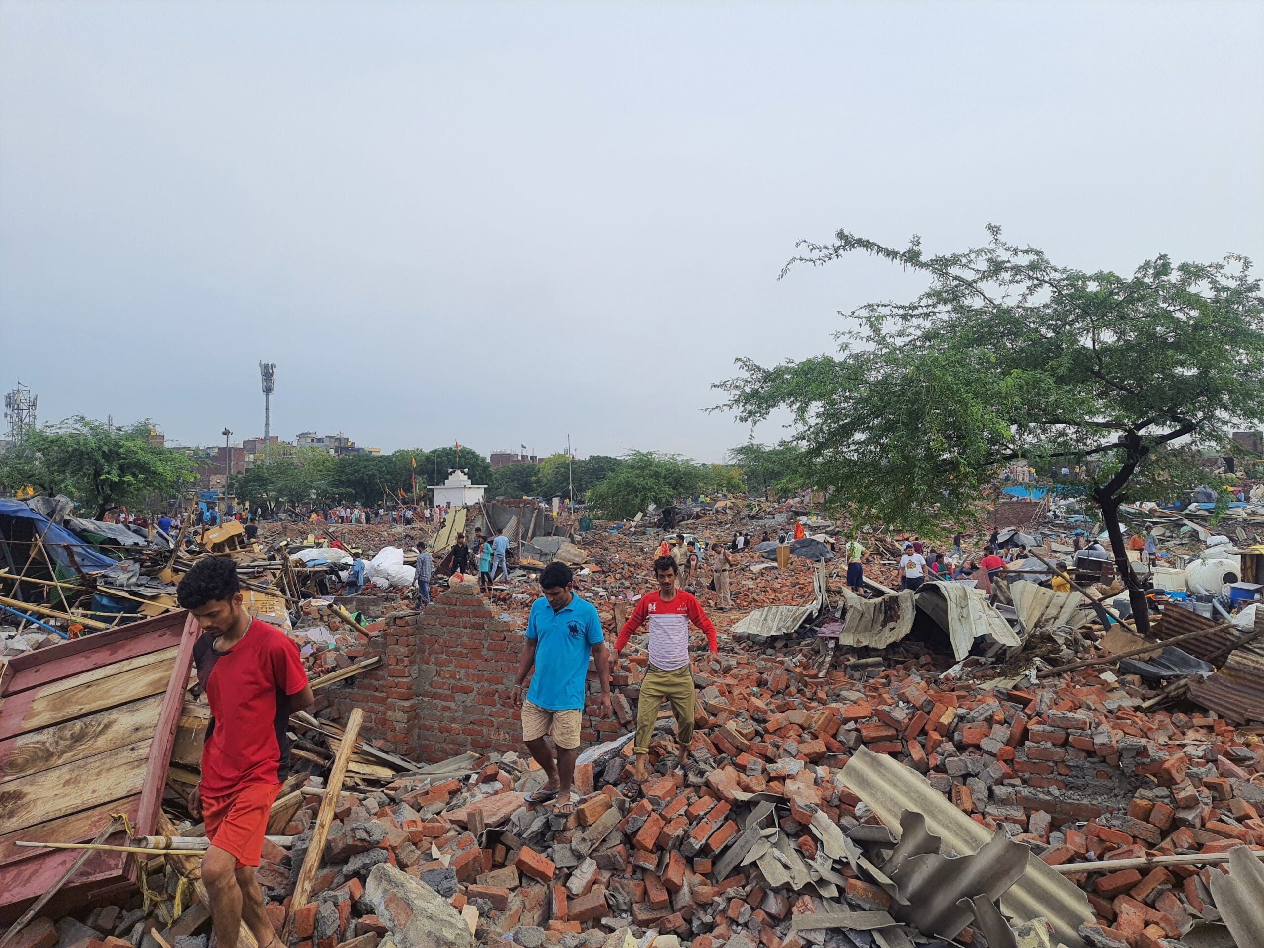 Tughlakabad demolition: 100s of residents left homeless, hopeless