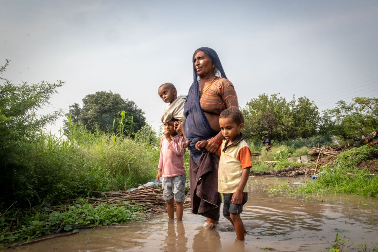 “Our homes were demolished by DDA and now…”: Displaced residents face double calamity as Yamuna floods ravage low-lying areas