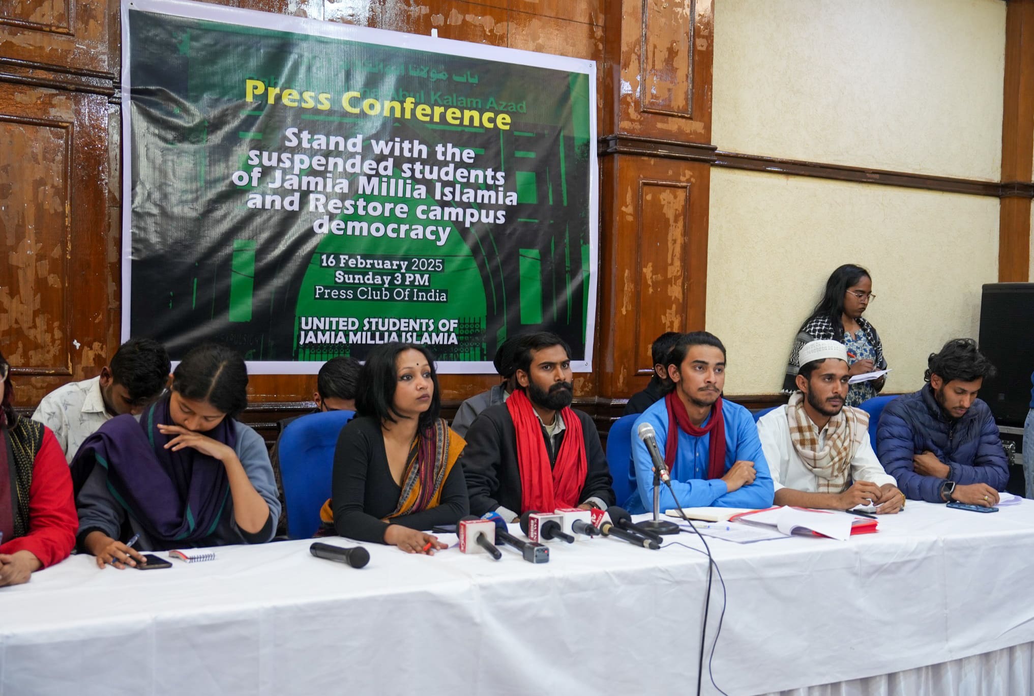 “Brutal crackdown,” say suspended Jamia Millia Islamia students, vowing to fight unitedly