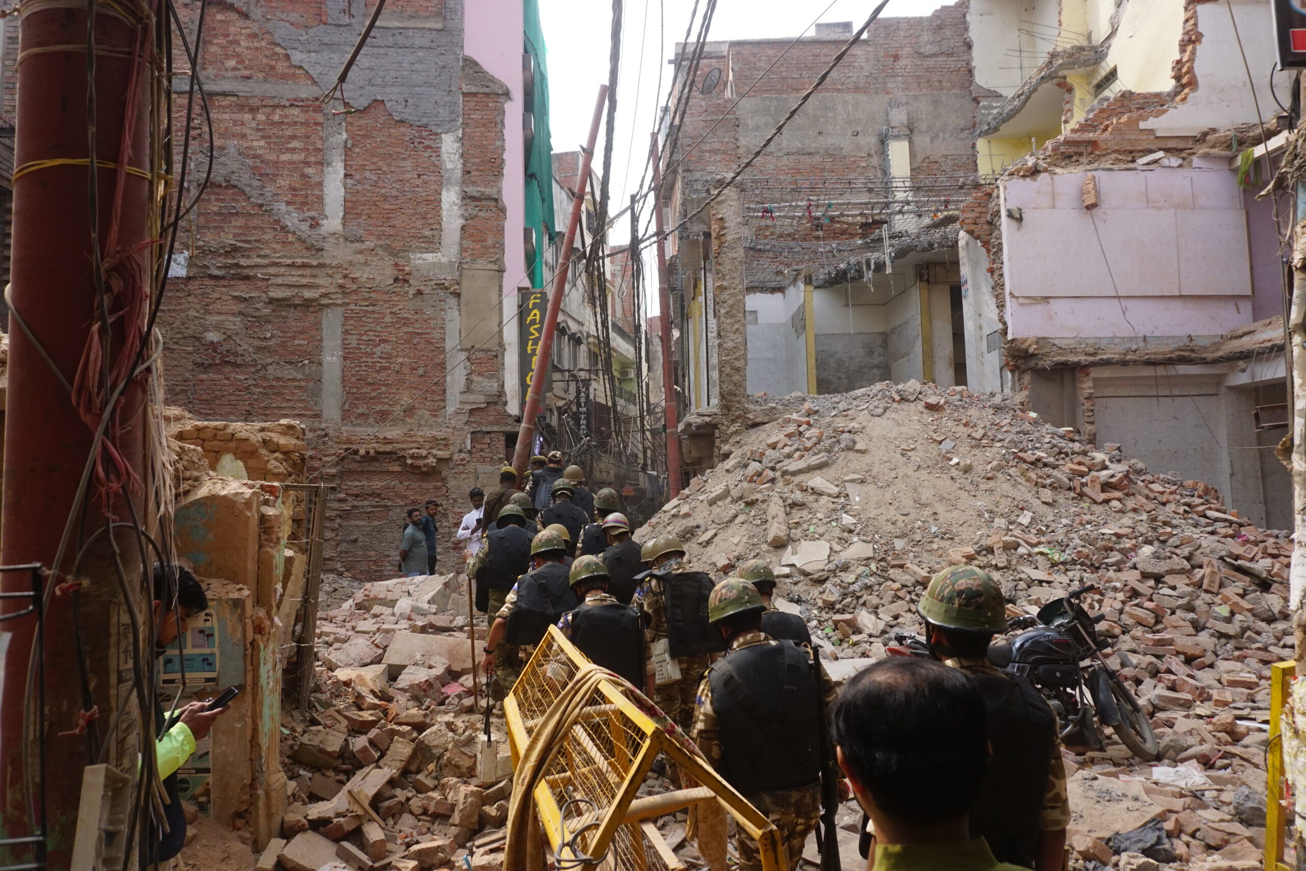 Bulldozers clear path to Kashi Temple, leaving Dalmandi in ruins; Muslims most affected