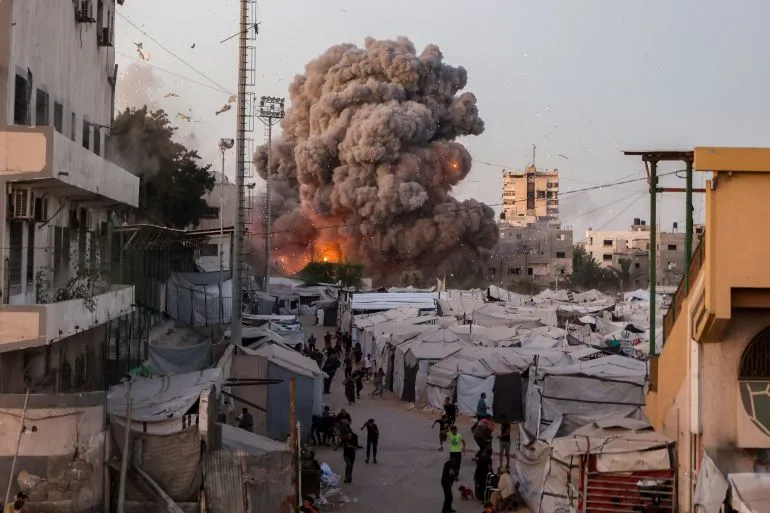 Israeli strikes destroy Gaza mosque, Palestinian killed, over 14 injured 