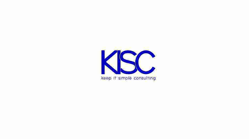 Keep It Simple Consulting