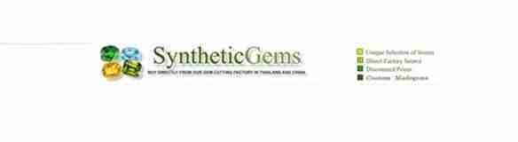 Synthetic Gems Stone