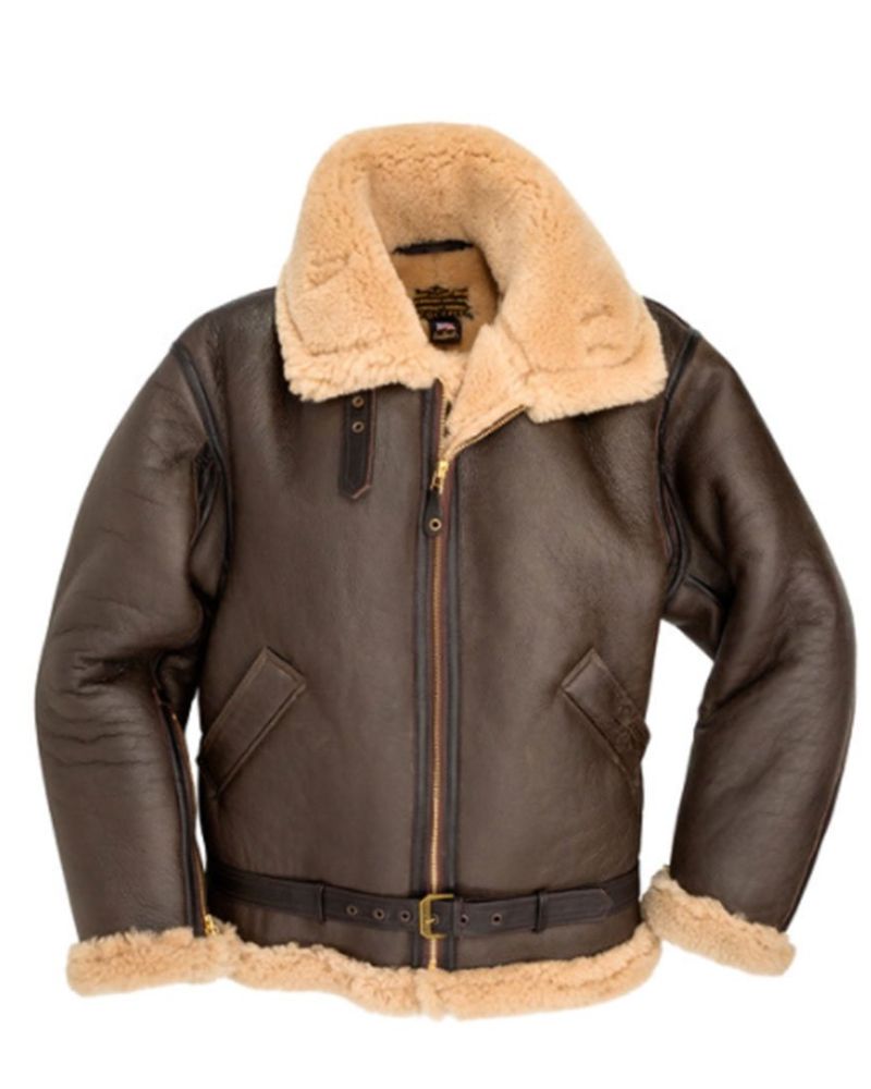 shearling leather jacket