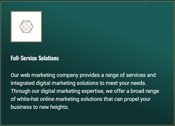 Full-Service Solutions