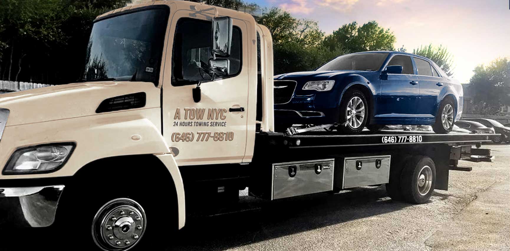 A Tow NYC Truck in New York City