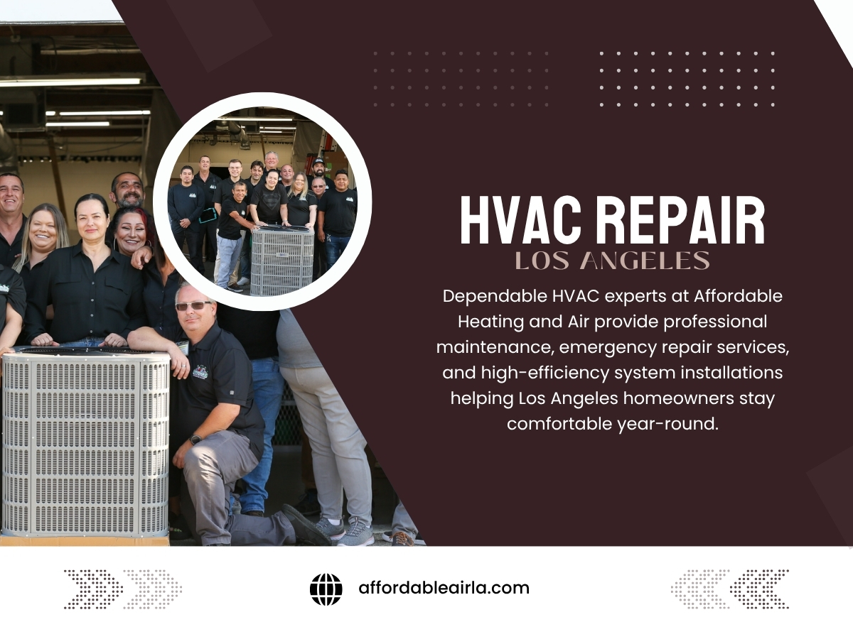 Affordable HVAC Repair Service Los Angeles