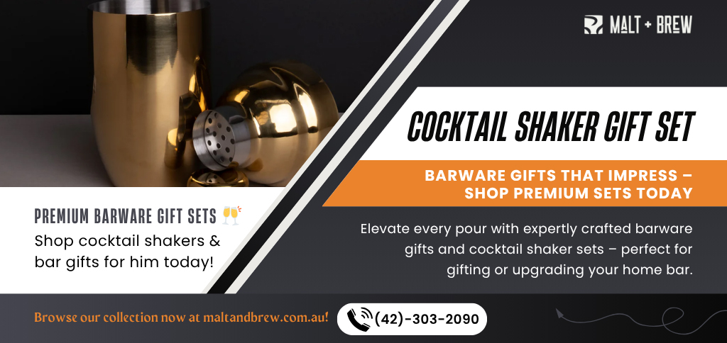 Cocktail Shaker Gift Set