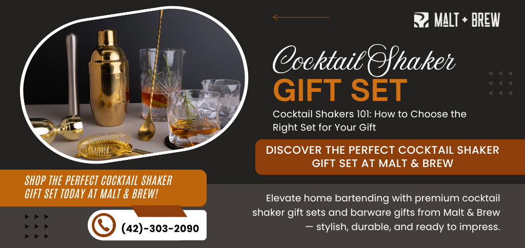 Cocktail Shaker Gift Set