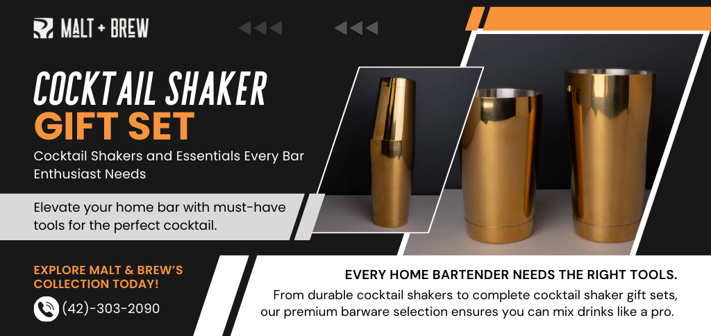 Cocktail Shaker Gift Set