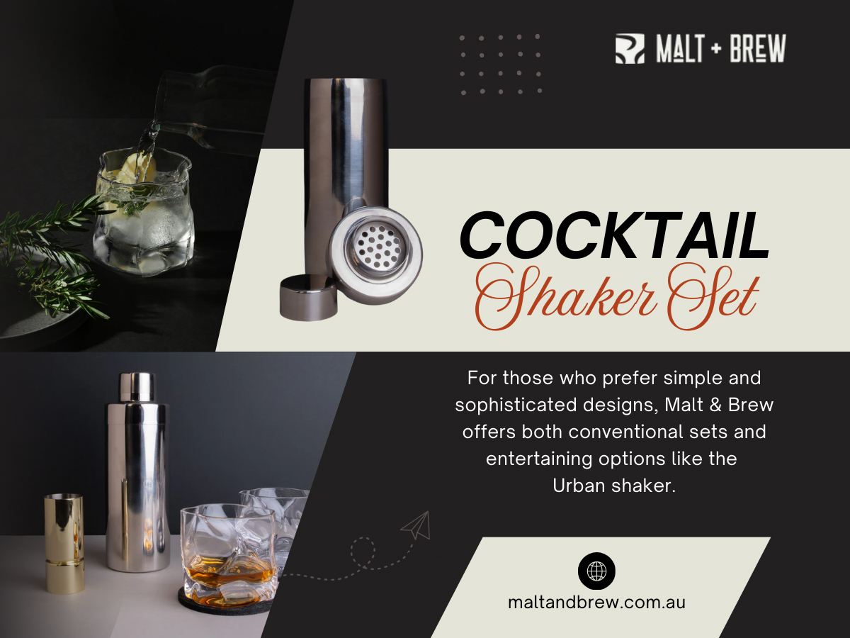 Cocktail Shaker Set