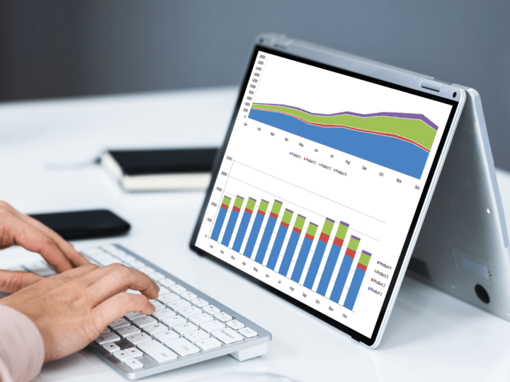digital marketing data chart