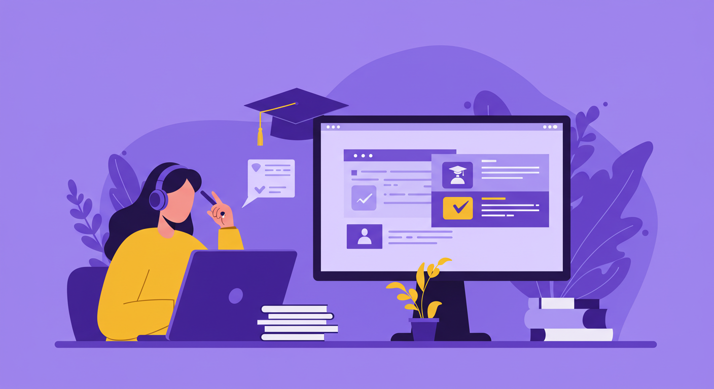 Online educational marketplace