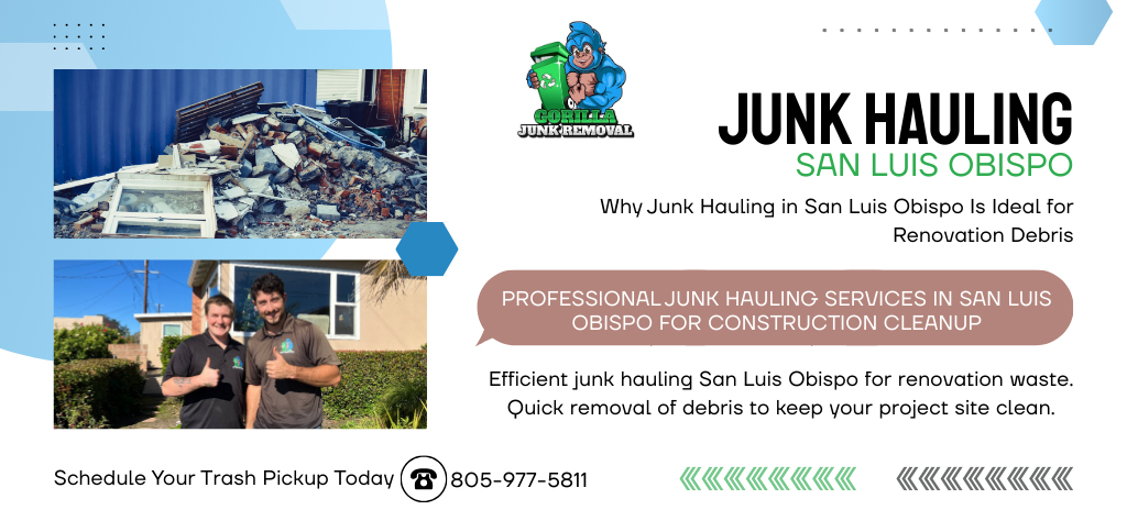 Junk Hauling San Luis Obispo