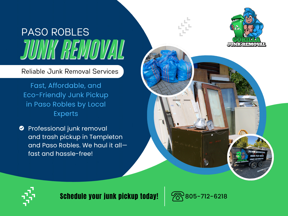 Paso Robles junk removal
