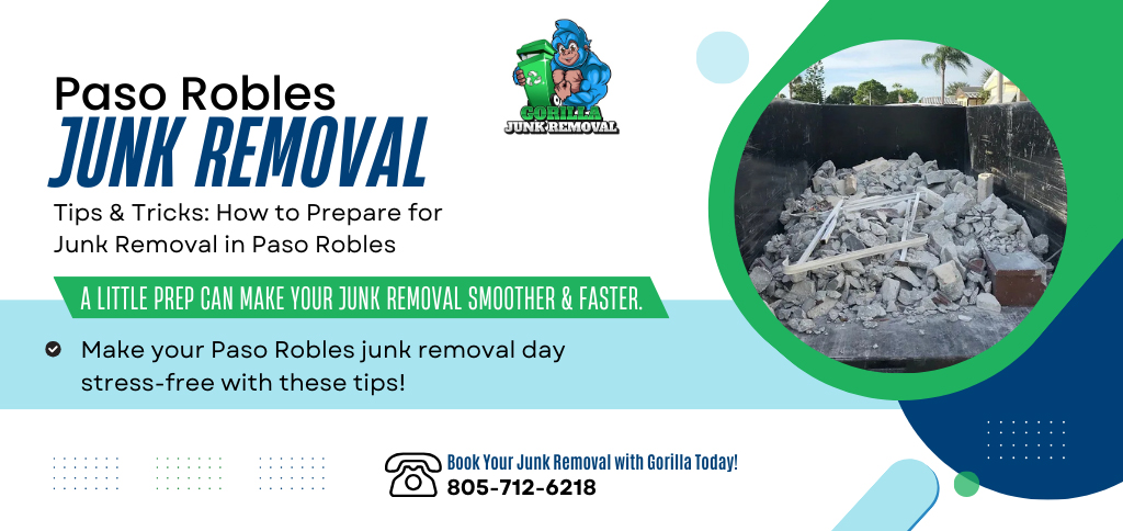 Paso Robles junk removal