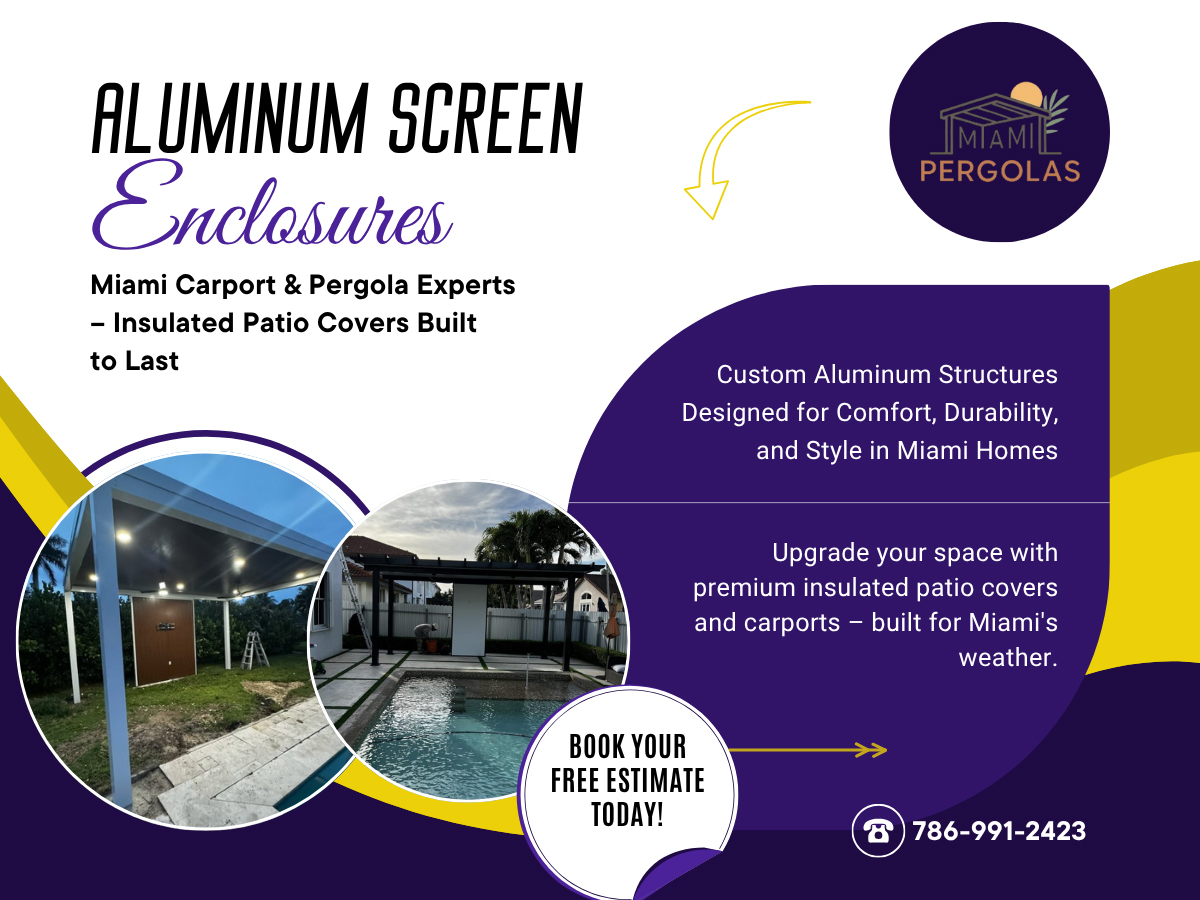 aluminum screen enclosures near me