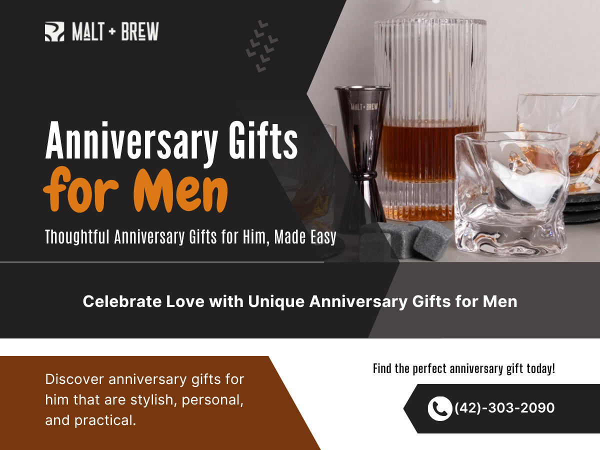 anniversary gifts for men