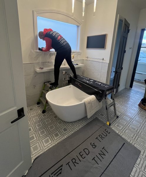 bathroom privacy window film-tried & true tint