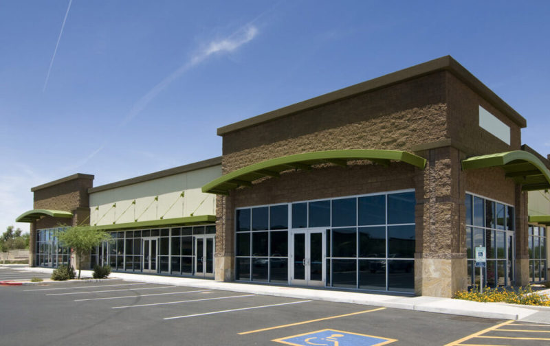 commercial construction window cleaning - boise window washing - boise