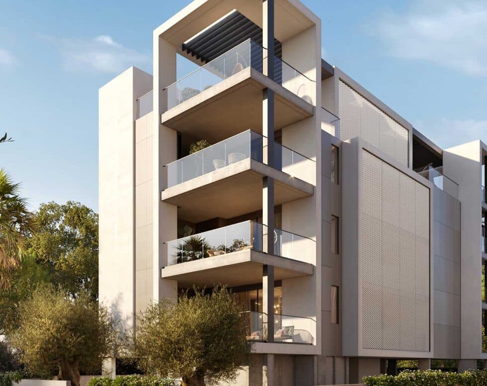 contemporary apartment building-cyprus-chris michael property group