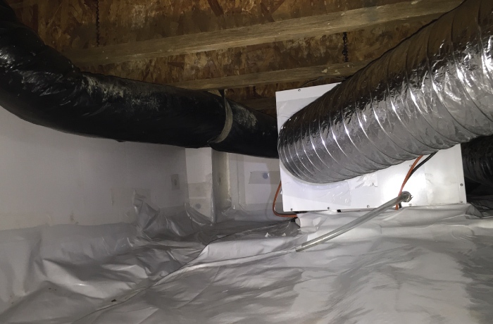 crawl space encapsulation - sedona waterproofing solutions - charlotte nc