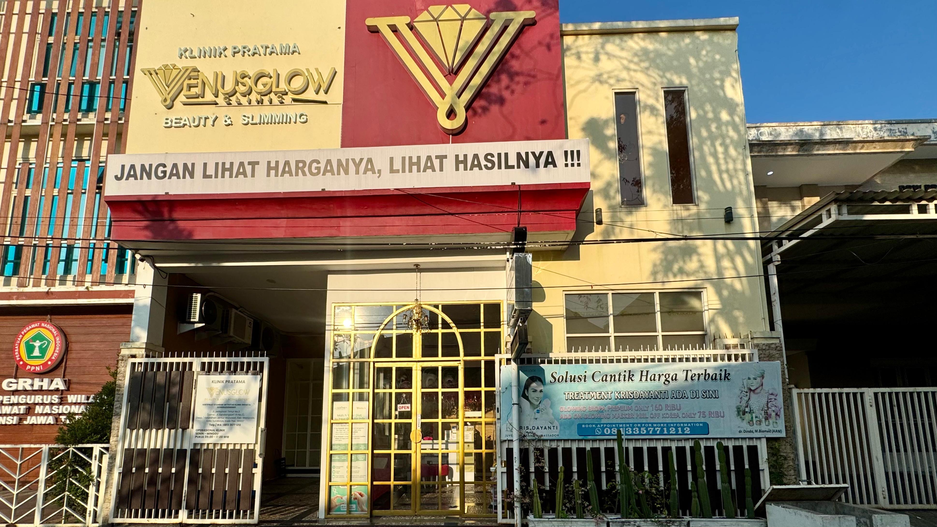 venus-glow-clinic-surabaya-eksterior
