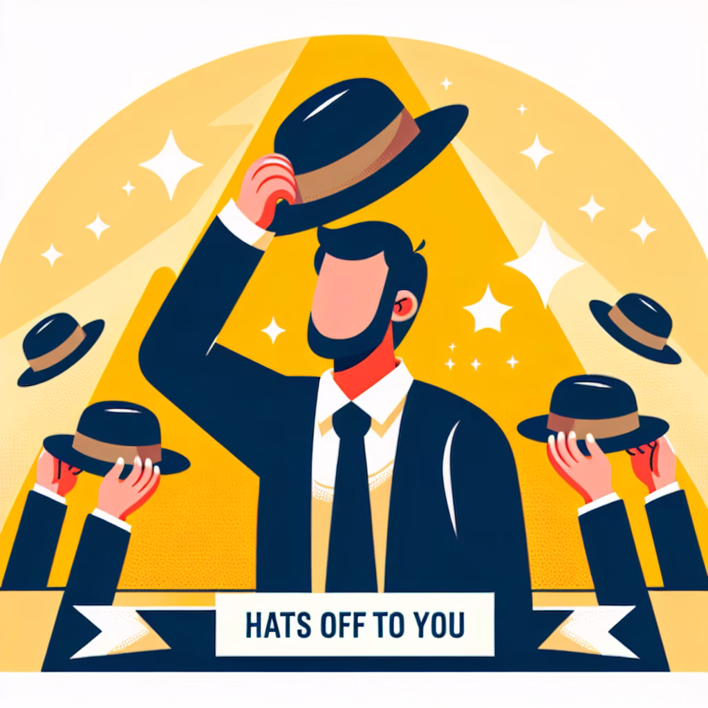 Crossword clue: "____ off to you!"