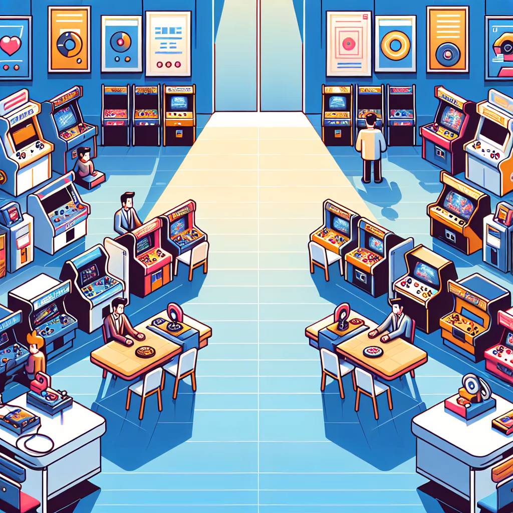 Crossword clue: Video game area