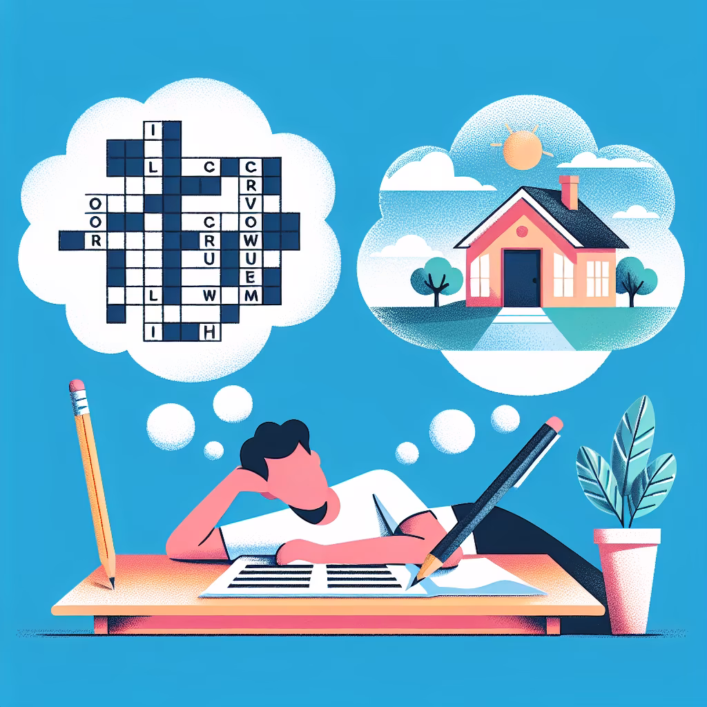 Crossword clue: "If only that were true!"