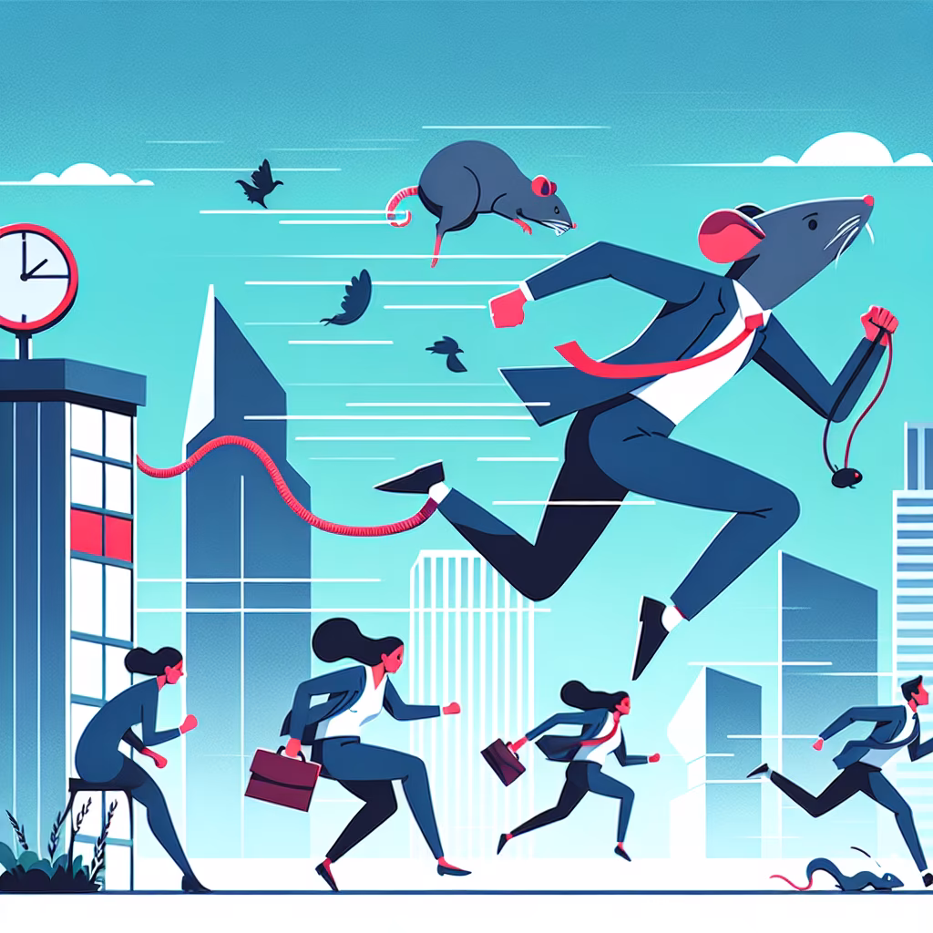 Crossword clue: ___ race: where perhaps no one wins