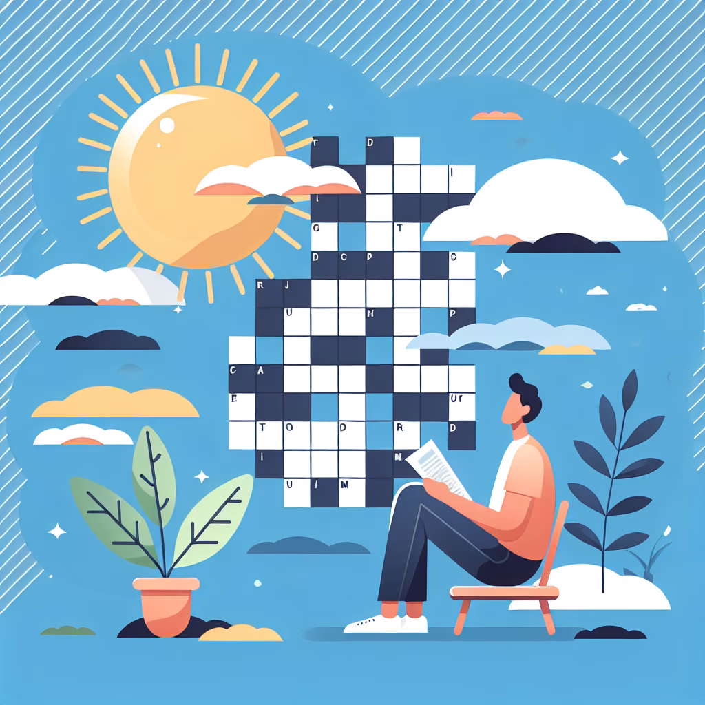 Crossword clue: Darkens after exposure to the sun