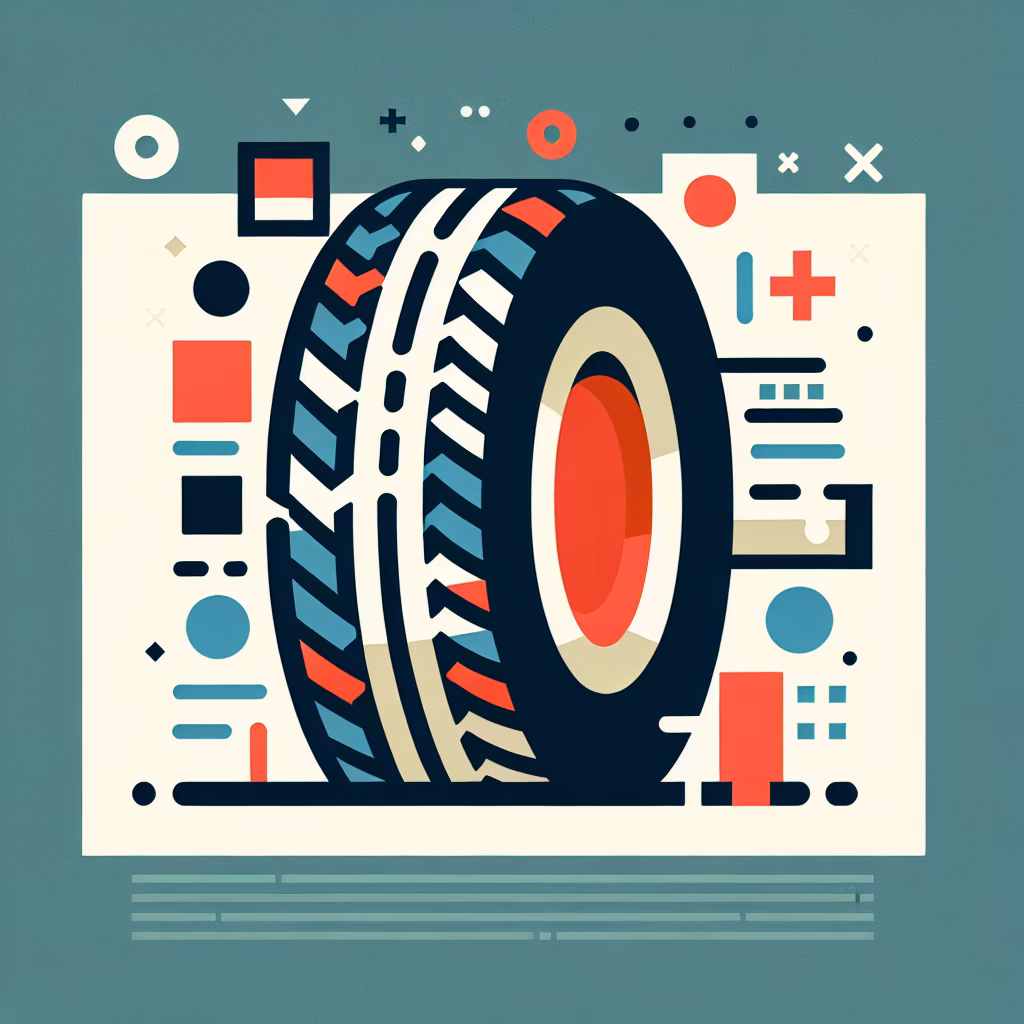 Crossword clue: Tire pattern