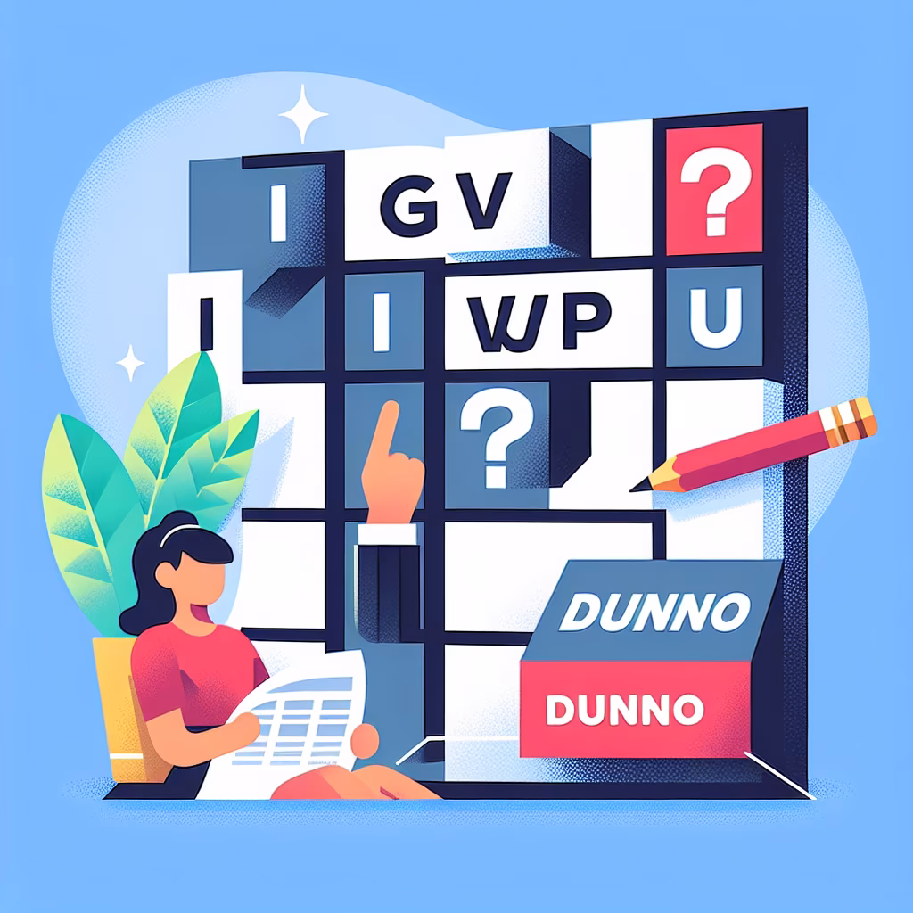 Crossword clue: "I give up!", slangily