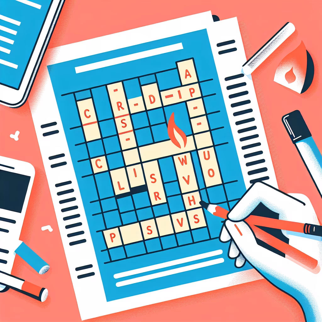 Crossword clue: Indian matchstick brand