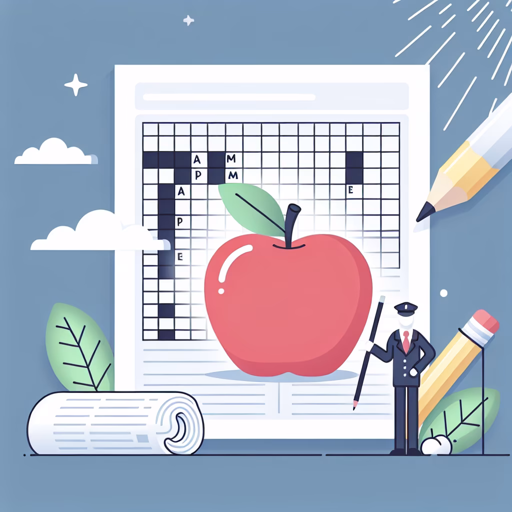Crossword clue: ___ apple: throat feature