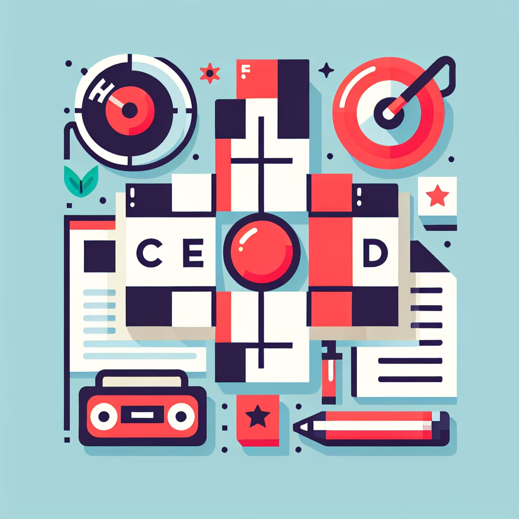 Crossword clue: Red-dot letters