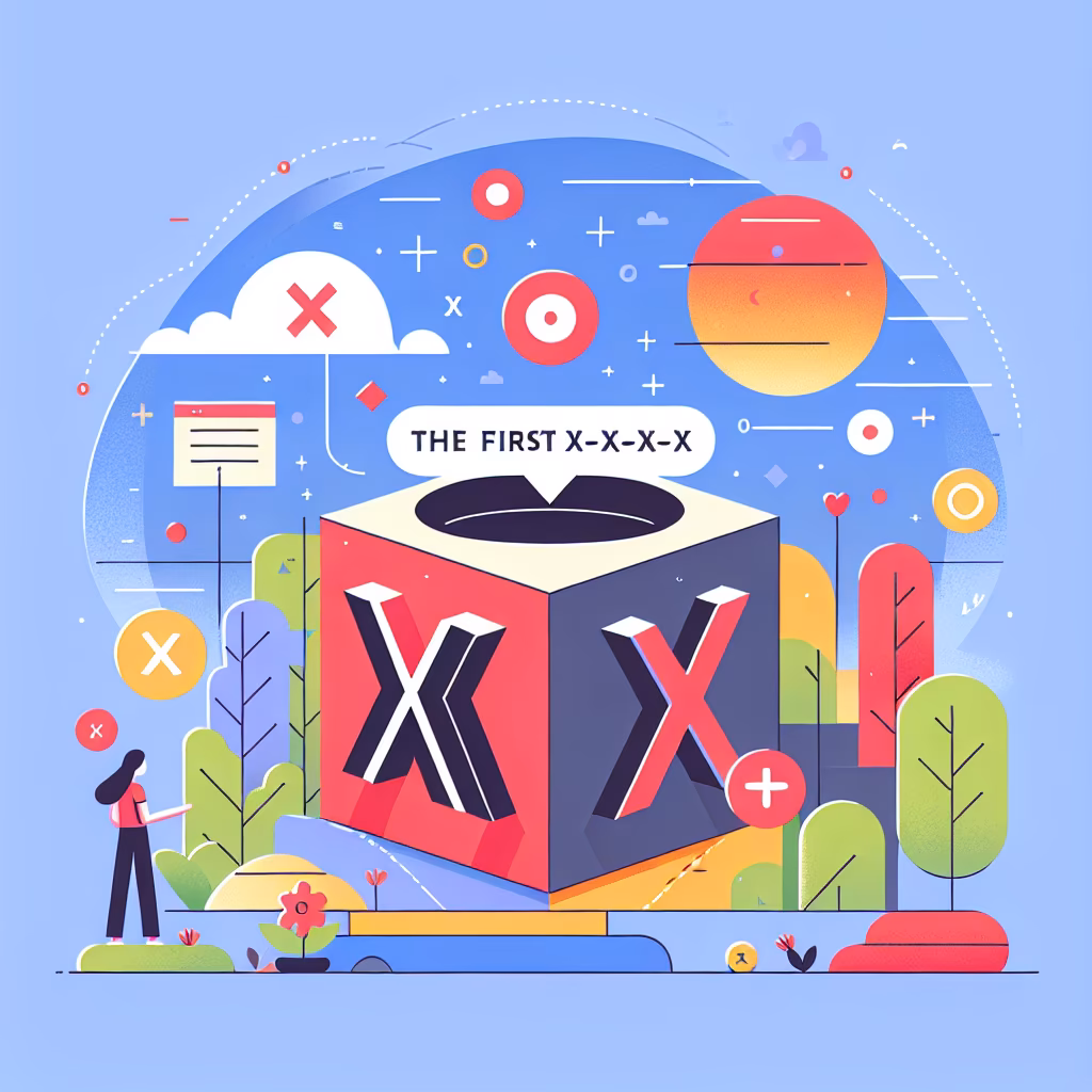 Crossword clue: The first X of X-X-X