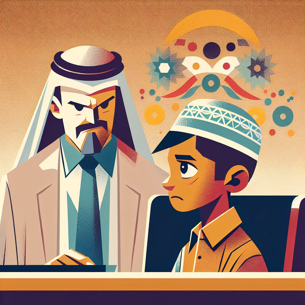 Crossword clue: What a child dreads getting from a parent, often