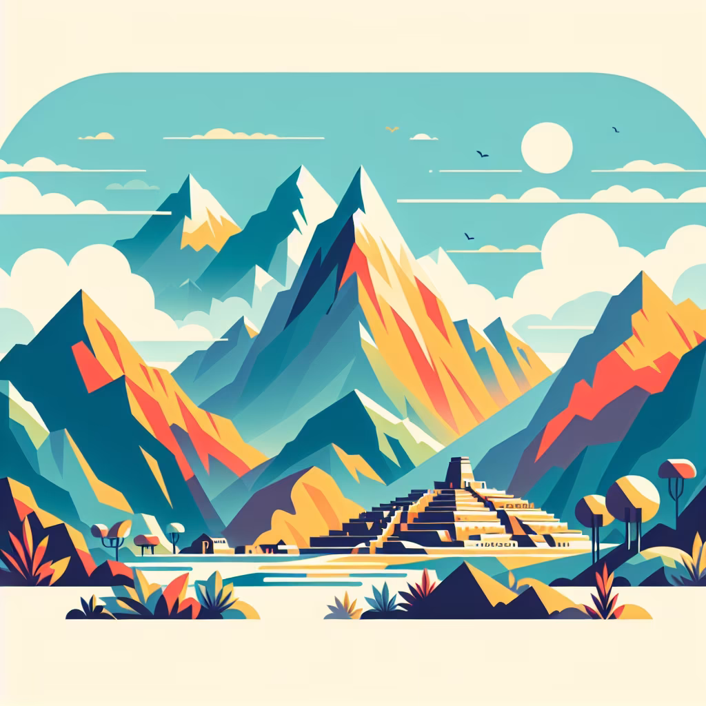 Crossword clue: Machu Picchu's mountain range