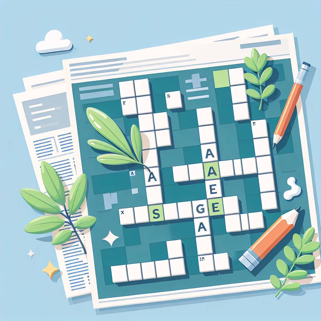 Crossword clue: Last down word of yesterday's MG Mini