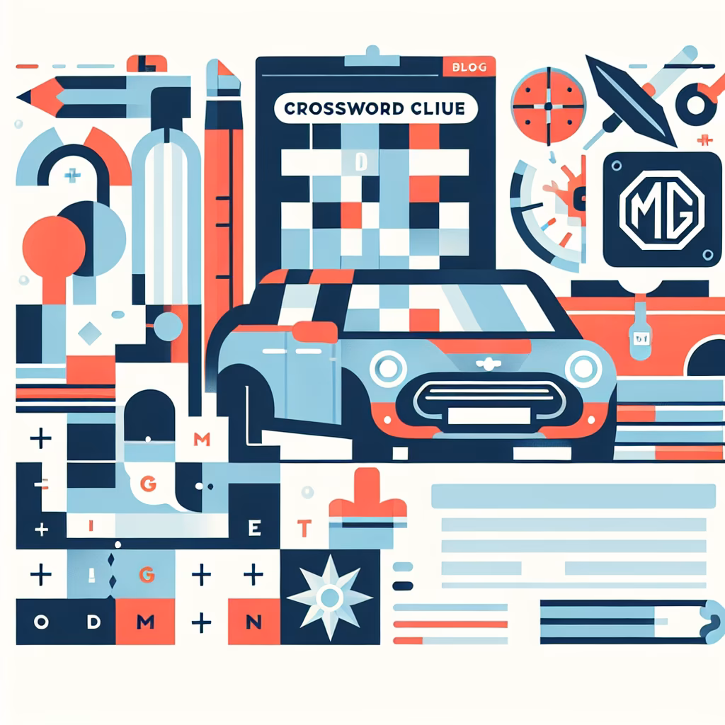 Crossword clue: Last down word of yesterday's MG Mini