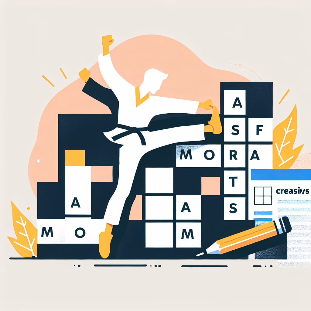 Crossword clue: Martial artist Bruce ___