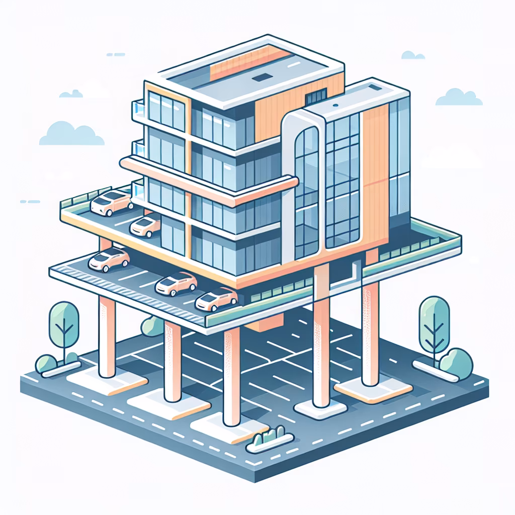 Crossword clue: ___ parking, in residential buildings