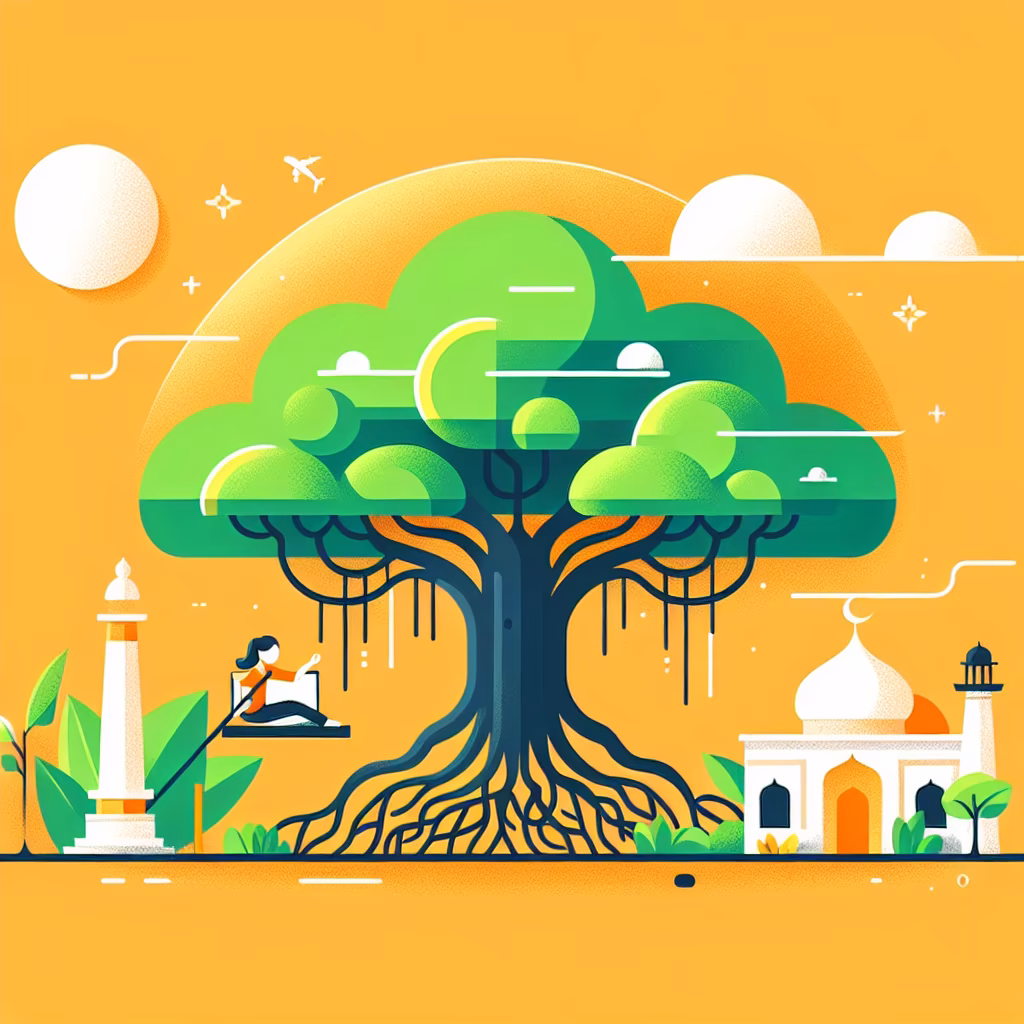 Crossword clue: National tree of India