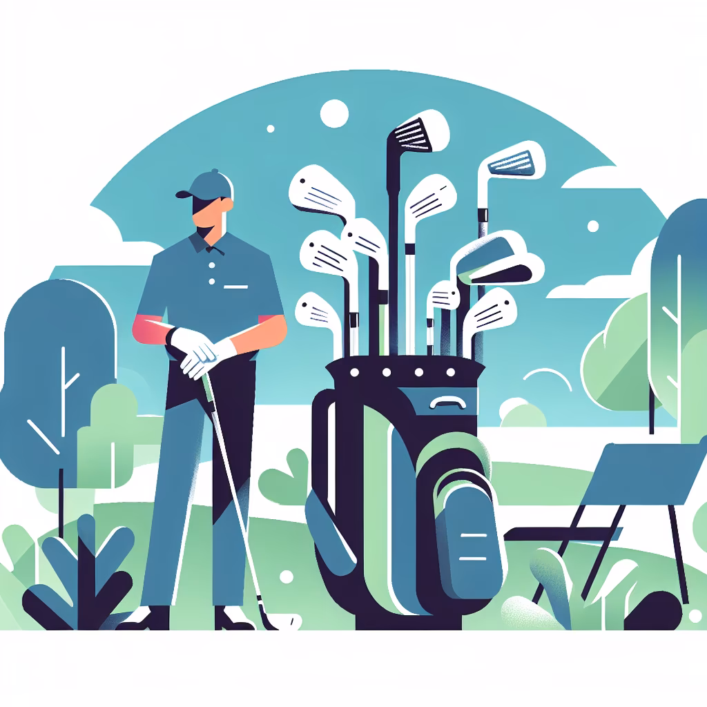 Crossword clue: Golfer's bagful